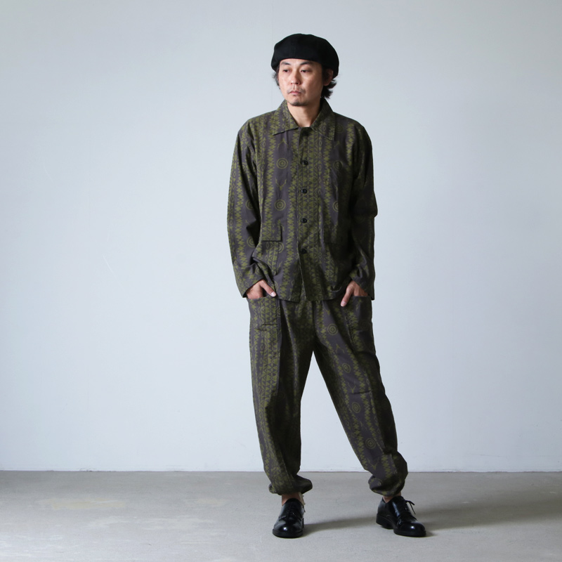 South2 West8 (サウスツーウエストエイト) Army String Pant - Flannel Pt. / アーミーストリングパンツ