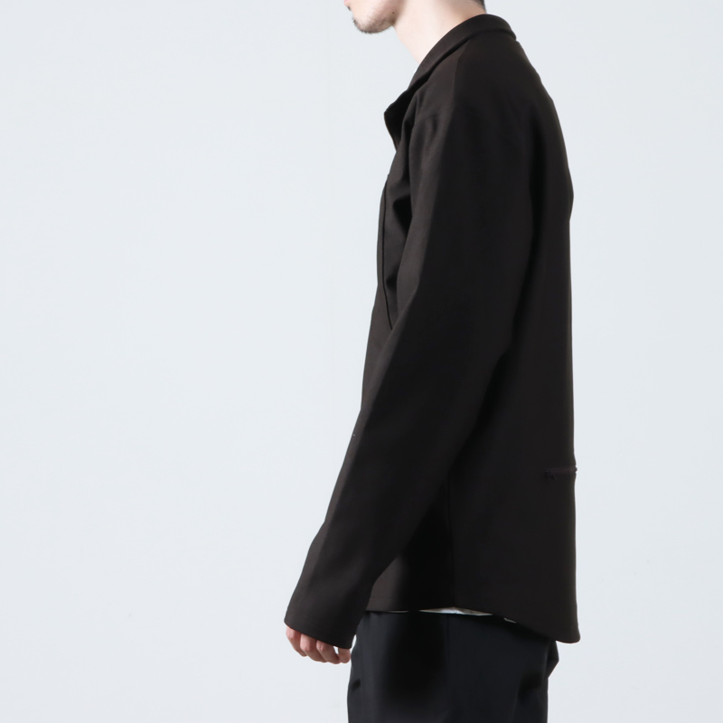 South2 West8(ġȥ) Zipped Pullover Scouting Shirt - N/PE/PU Tricot Jersey