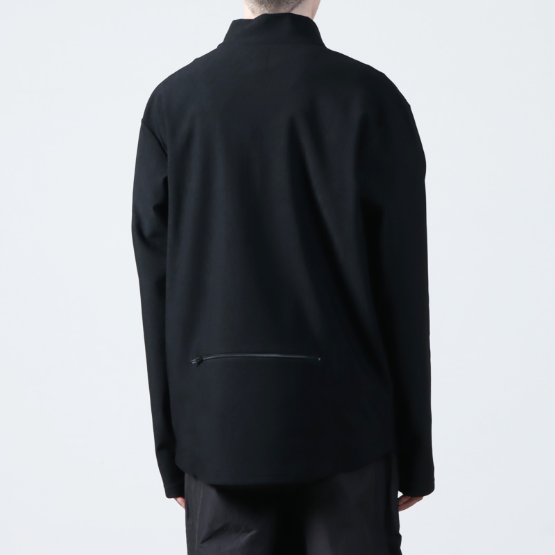 South2 West8(ġȥ) Zipped Pullover Scouting Shirt - N/PE/PU Tricot Jersey