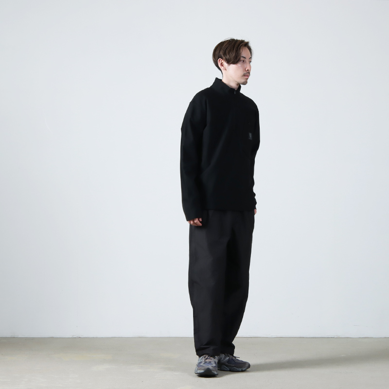 South2 West8(ġȥ) Zipped Pullover Scouting Shirt - N/PE/PU Tricot Jersey