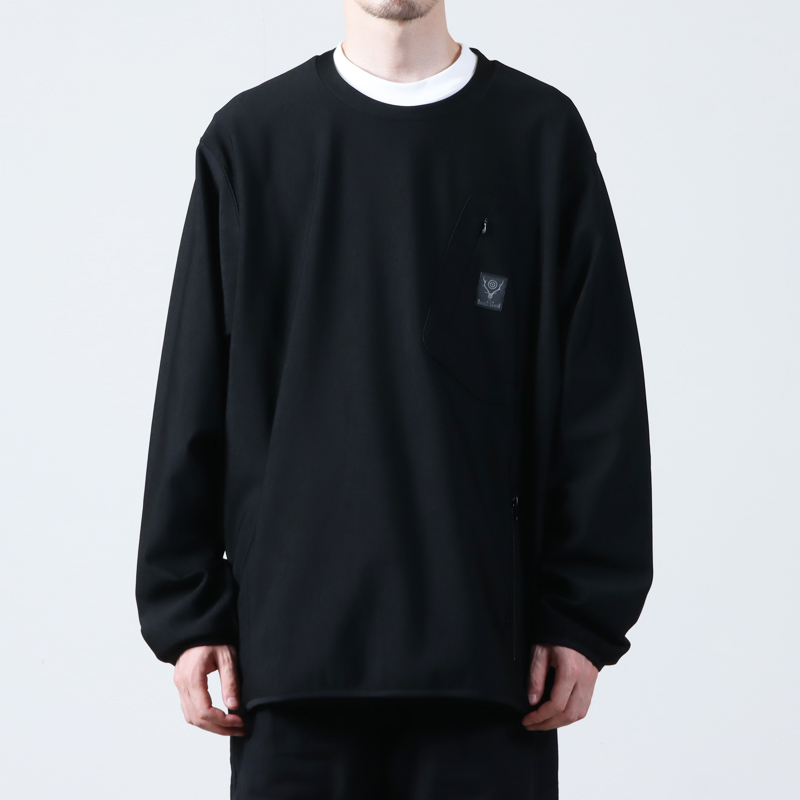 South2 West8(ġȥ) Crew Neck Scouting Shirt - N/PE/PU Tricot Jersey