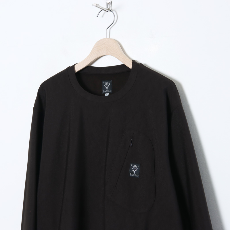 South2 West8(ġȥ) Crew Neck Scouting Shirt - N/PE/PU Tricot Jersey