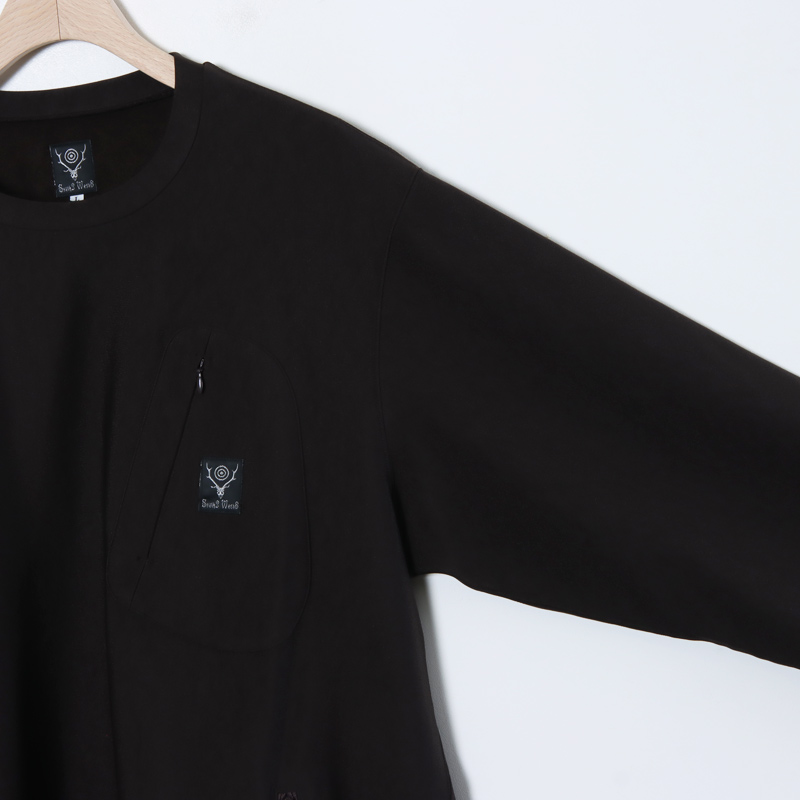 South2 West8(ġȥ) Crew Neck Scouting Shirt - N/PE/PU Tricot Jersey