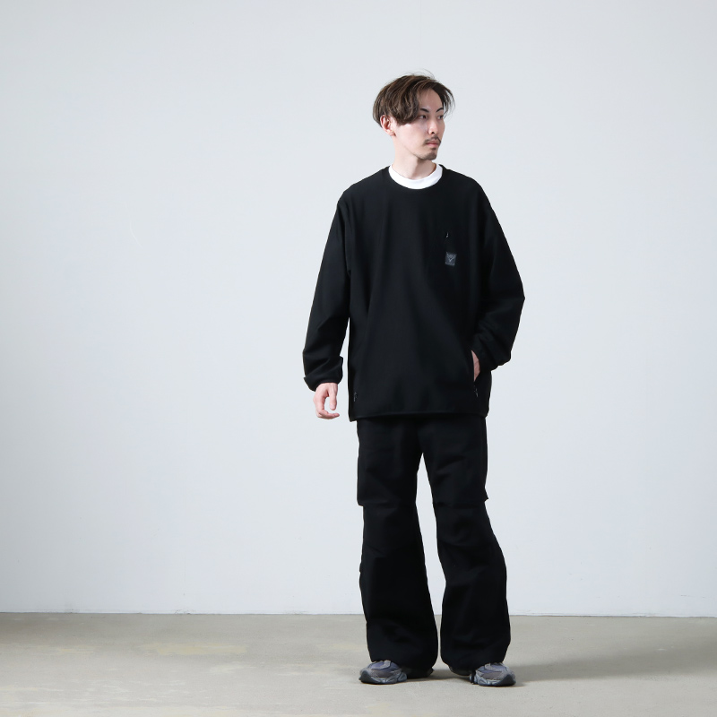 South2 West8(ġȥ) Crew Neck Scouting Shirt - N/PE/PU Tricot Jersey