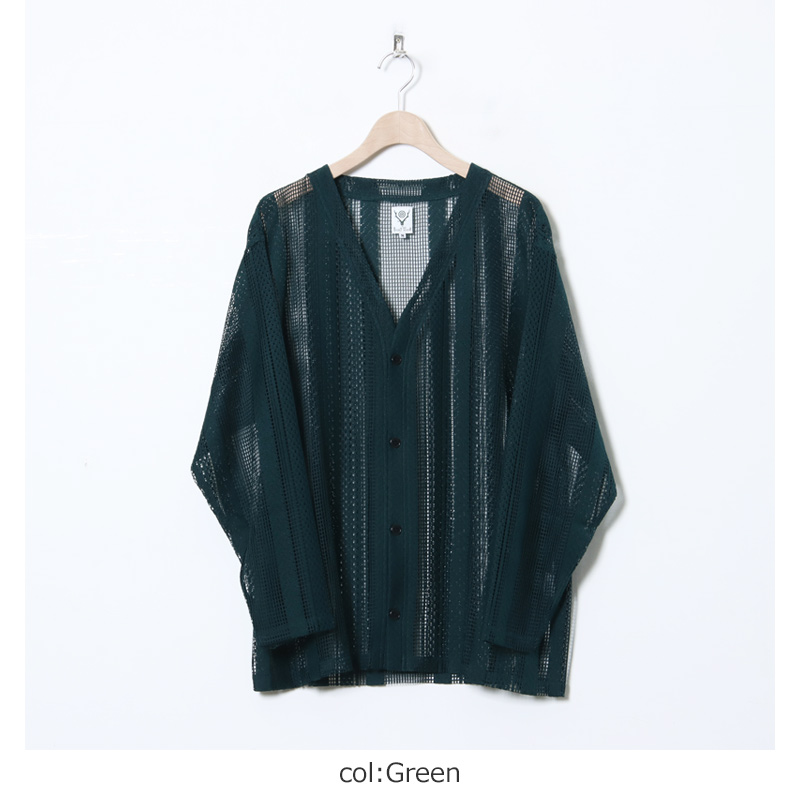 South2 West8(ġȥ) V-Neck Cardigan - Poly Lace