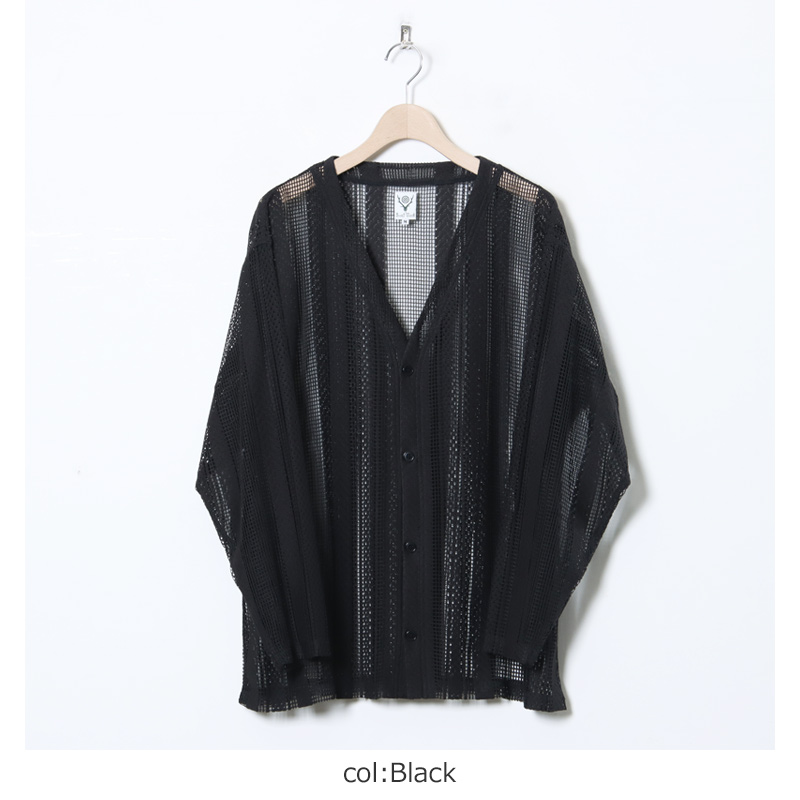 South2 West8(ġȥ) V-Neck Cardigan - Poly Lace