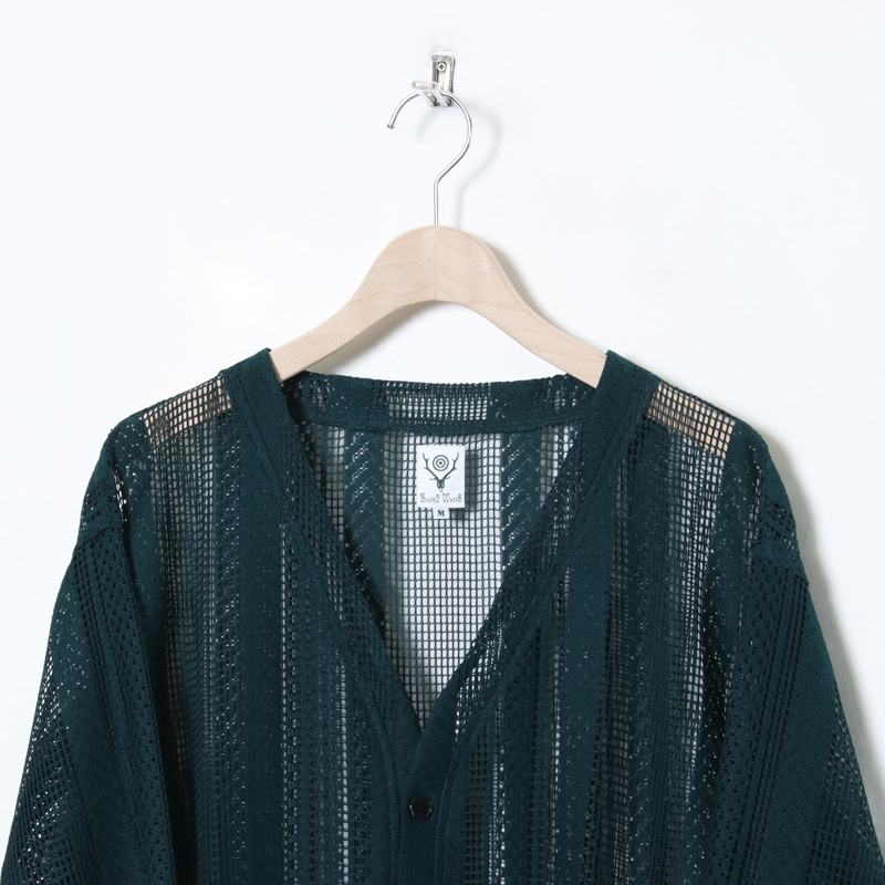 South2 West8(ġȥ) V-Neck Cardigan - Poly Lace