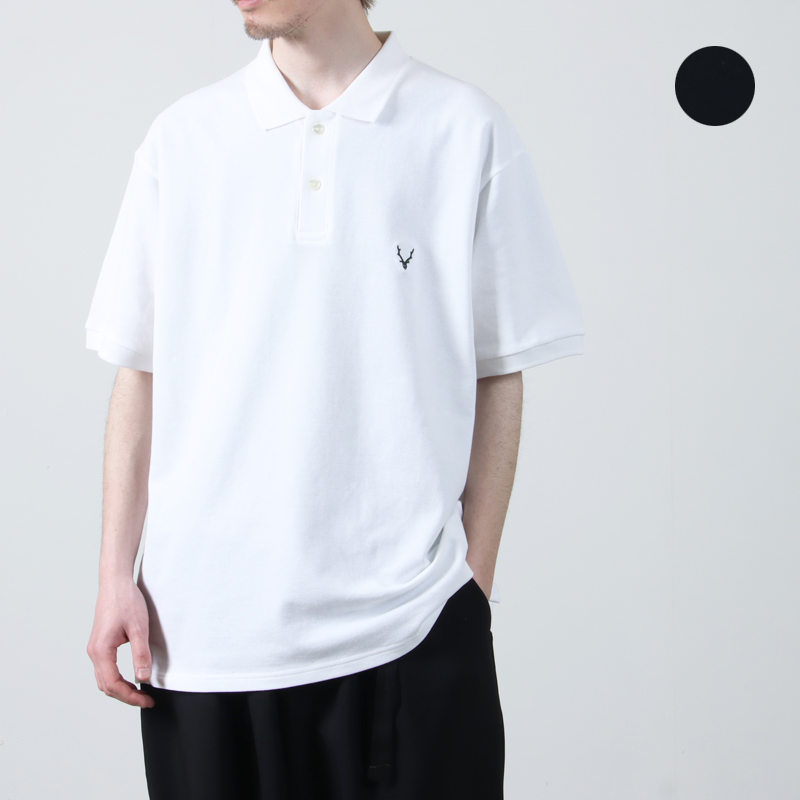 South2 West8 (ġȥ) S/S Polo Shirt - Cotton Pique / 硼ȥ꡼֥ݥ