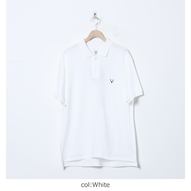 South2 West8(ġȥ) S/S Polo Shirt - Cotton Pique