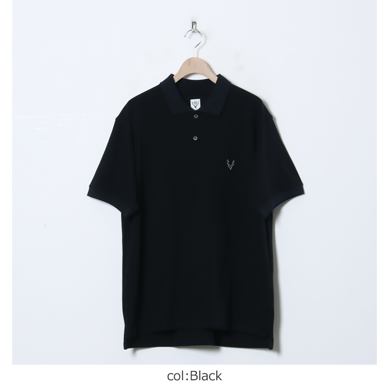 South2 West8(ġȥ) S/S Polo Shirt - Cotton Pique