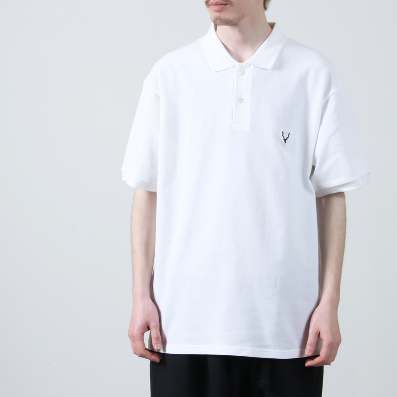 South2 West8(ġȥ) S/S Polo Shirt - Cotton Pique