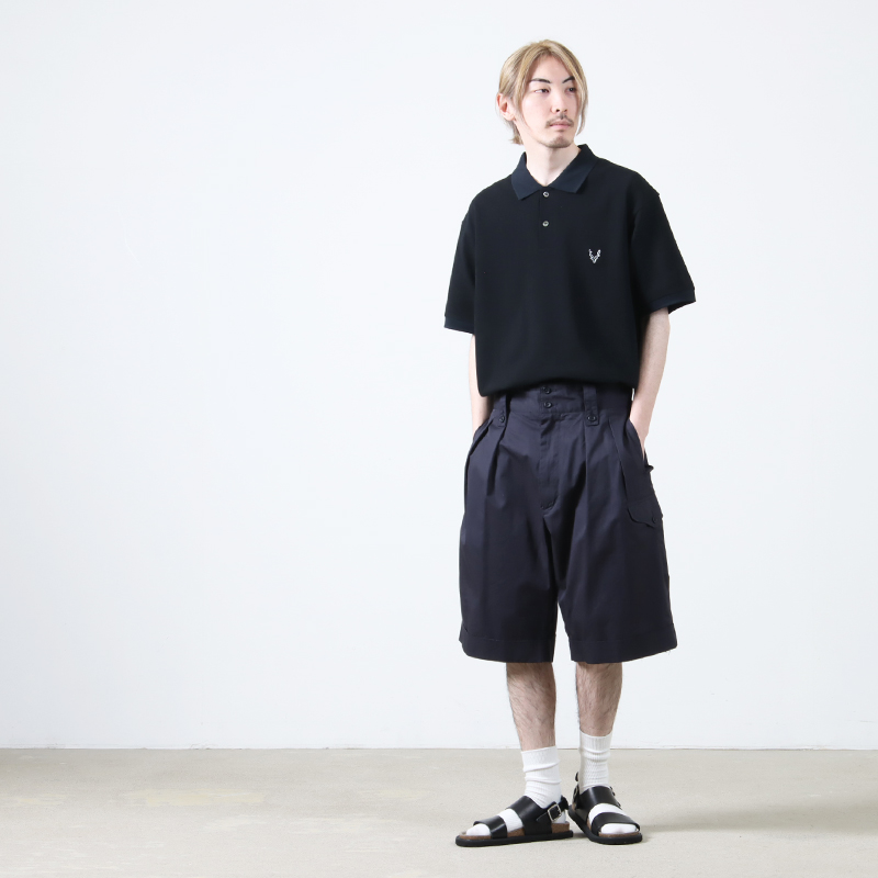 South2 West8(ġȥ) S/S Polo Shirt - Cotton Pique