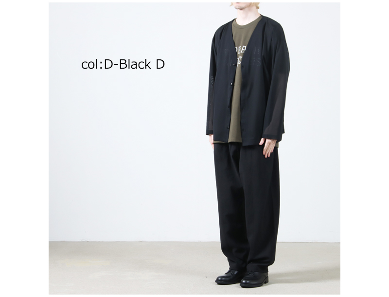 South2 West8(ġȥ) V-Neck Cardigan - Knit Mesh