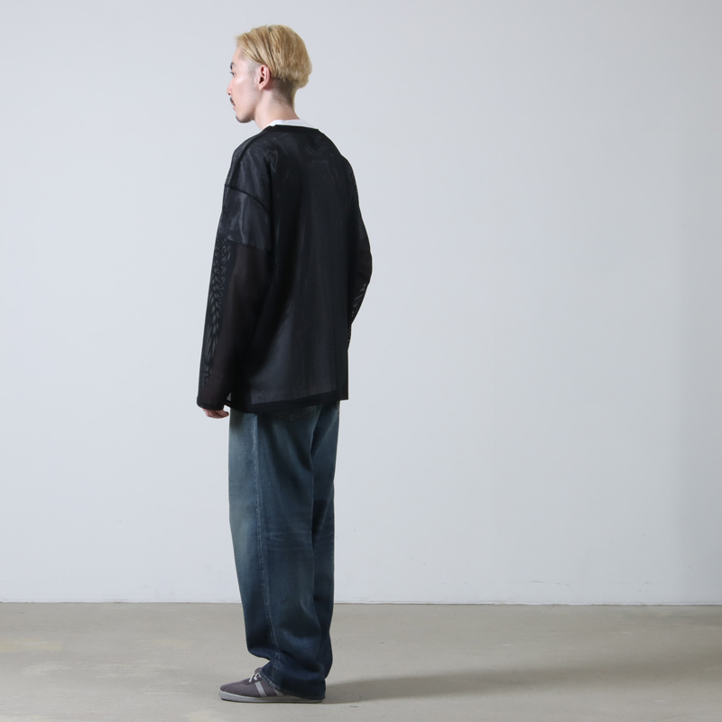 South2 West8(ġȥ) S.S. Crew Neck Shirt - Knit Mesh