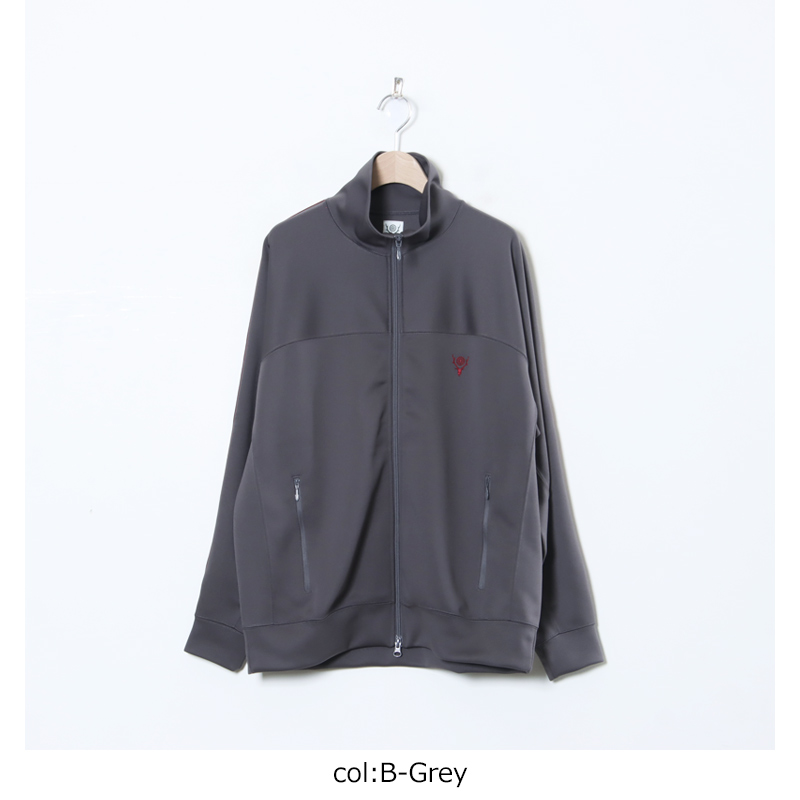 ジャケット・アウター South2 West8 Trainer Jacket Poly Smooth Trainer Jacket - Poly Smooth(L(MEN) Black/ブラック): South2