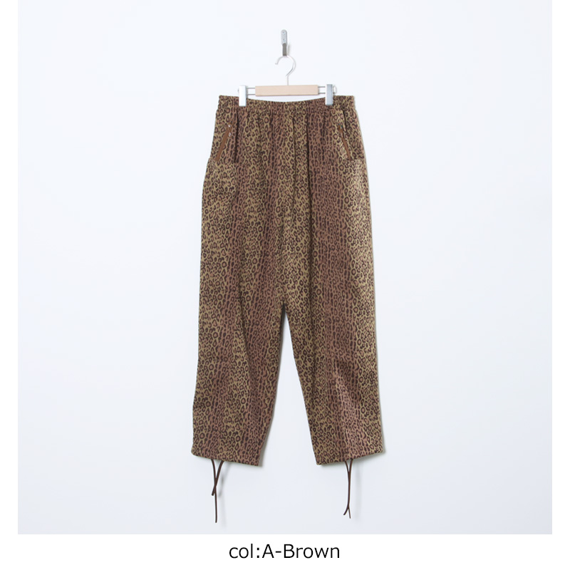 South2 West8(�������ġ��������ȥ�����) String C.S Pant - Poly Jq. / Leopard