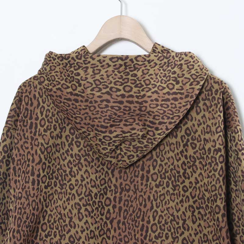 South2 West8(�������ġ��������ȥ�����) Trainer Hoody - Poly Jq. / Leopard