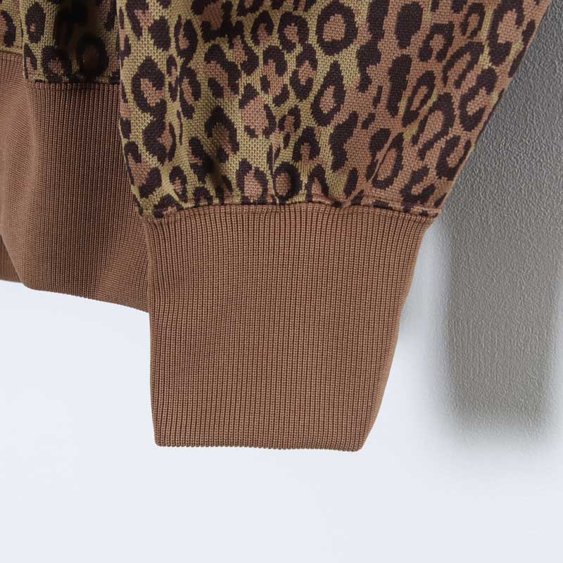 South2 West8(�������ġ��������ȥ�����) Trainer Hoody - Poly Jq. / Leopard