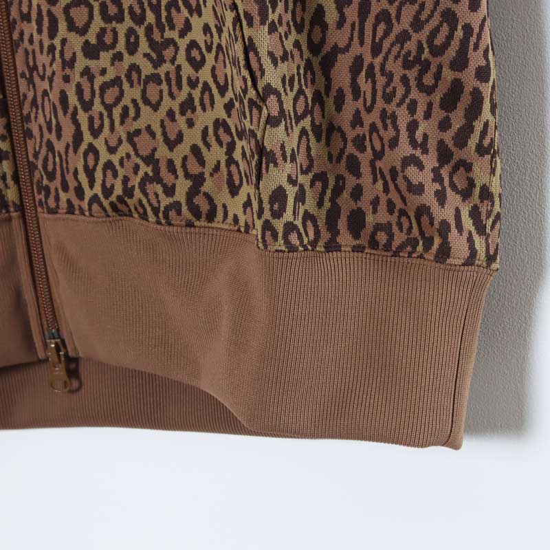 South2 West8(�������ġ��������ȥ�����) Trainer Hoody - Poly Jq. / Leopard