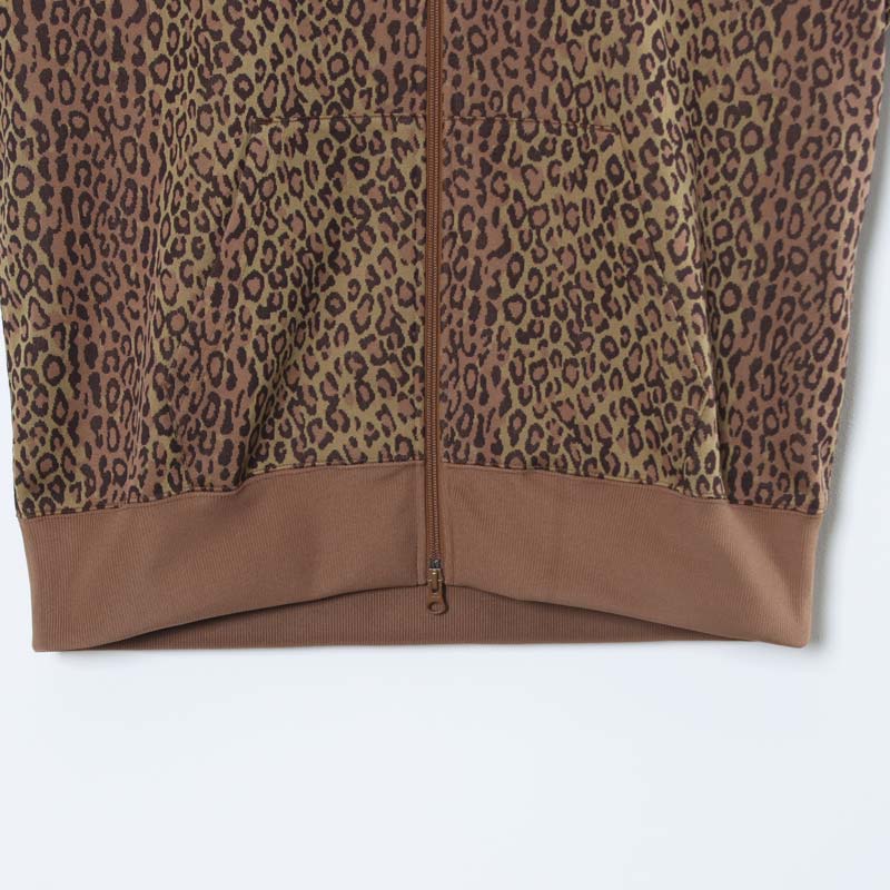 South2 West8(�������ġ��������ȥ�����) Trainer Hoody - Poly Jq. / Leopard