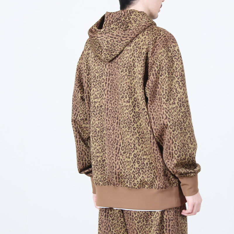 South2 West8(�������ġ��������ȥ�����) Trainer Hoody - Poly Jq. / Leopard