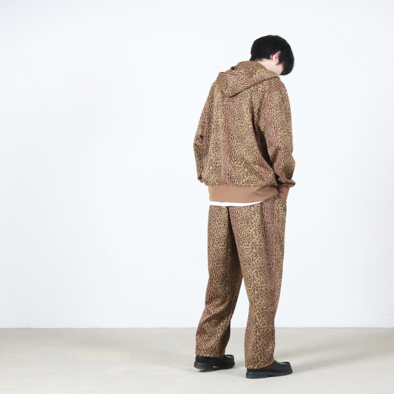 South2 West8(�������ġ��������ȥ�����) Trainer Hoody - Poly Jq. / Leopard