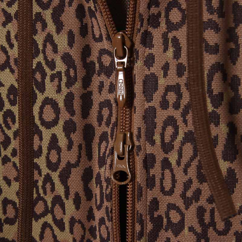 South2 West8(�������ġ��������ȥ�����) Trainer Hoody - Poly Jq. / Leopard