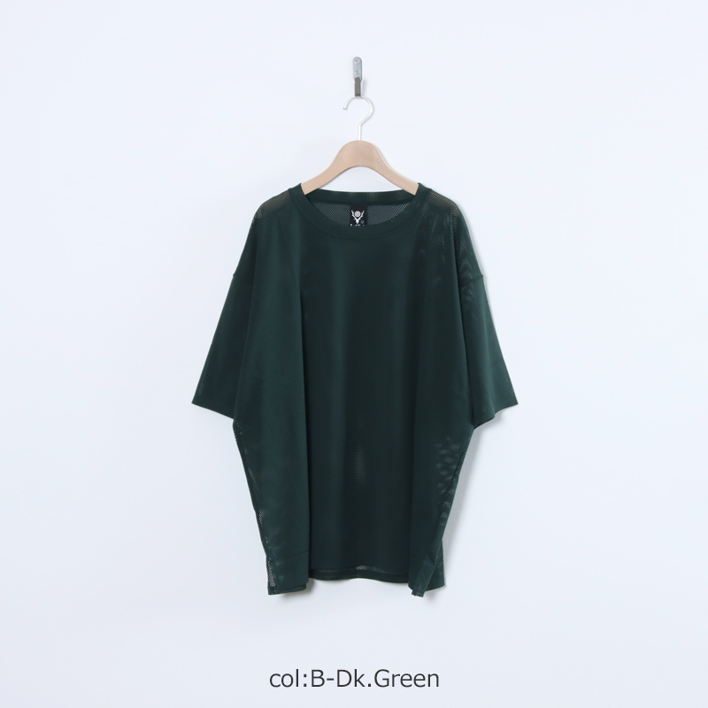 South2 West8(�������ġ��������ȥ�����) S/S Crew Neck Shirt - Knit Mesh