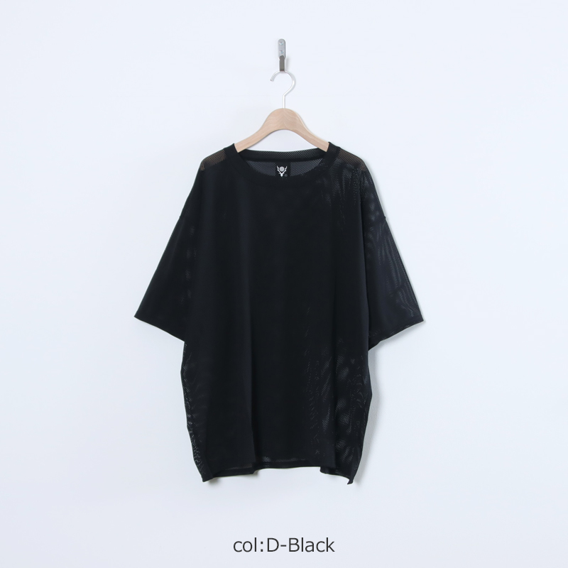 South2 West8(�������ġ��������ȥ�����) S/S Crew Neck Shirt - Knit Mesh