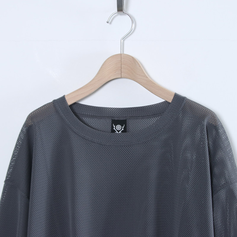 South2 West8(�������ġ��������ȥ�����) S/S Crew Neck Shirt - Knit Mesh