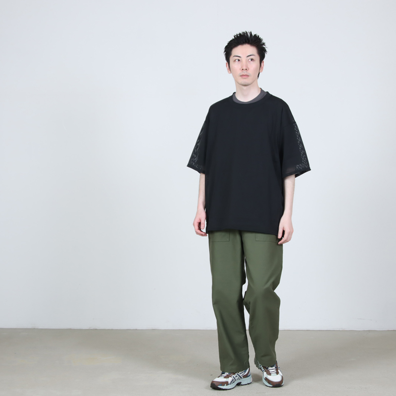 South2 West8(�������ġ��������ȥ�����) S/S Crew Neck Shirt - Knit Mesh