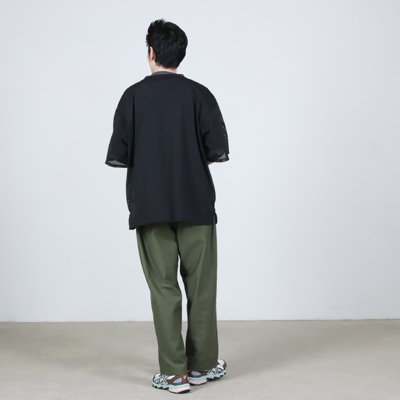 South2 West8(�������ġ��������ȥ�����) S/S Crew Neck Shirt - Knit Mesh