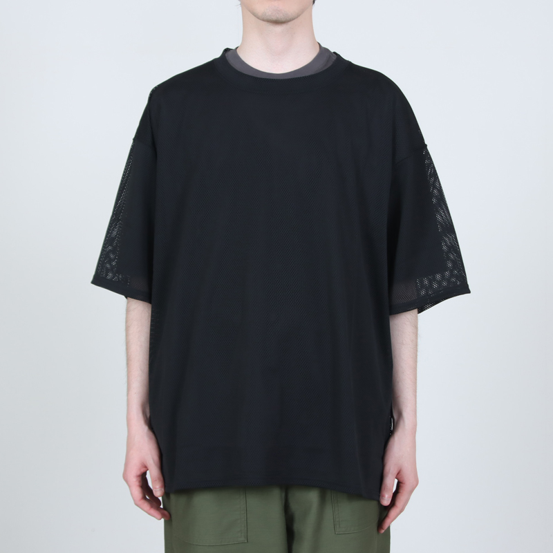 South2 West8(�������ġ��������ȥ�����) S/S Crew Neck Shirt - Knit Mesh