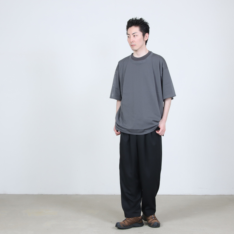 South2 West8(�������ġ��������ȥ�����) S/S Crew Neck Shirt - Knit Mesh