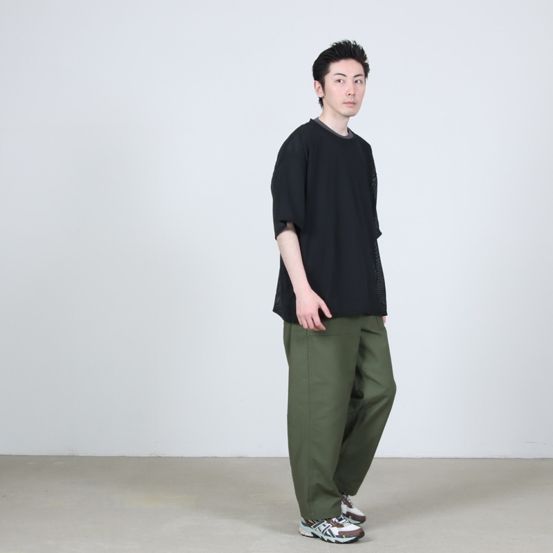 South2 West8(�������ġ��������ȥ�����) S/S Crew Neck Shirt - Knit Mesh