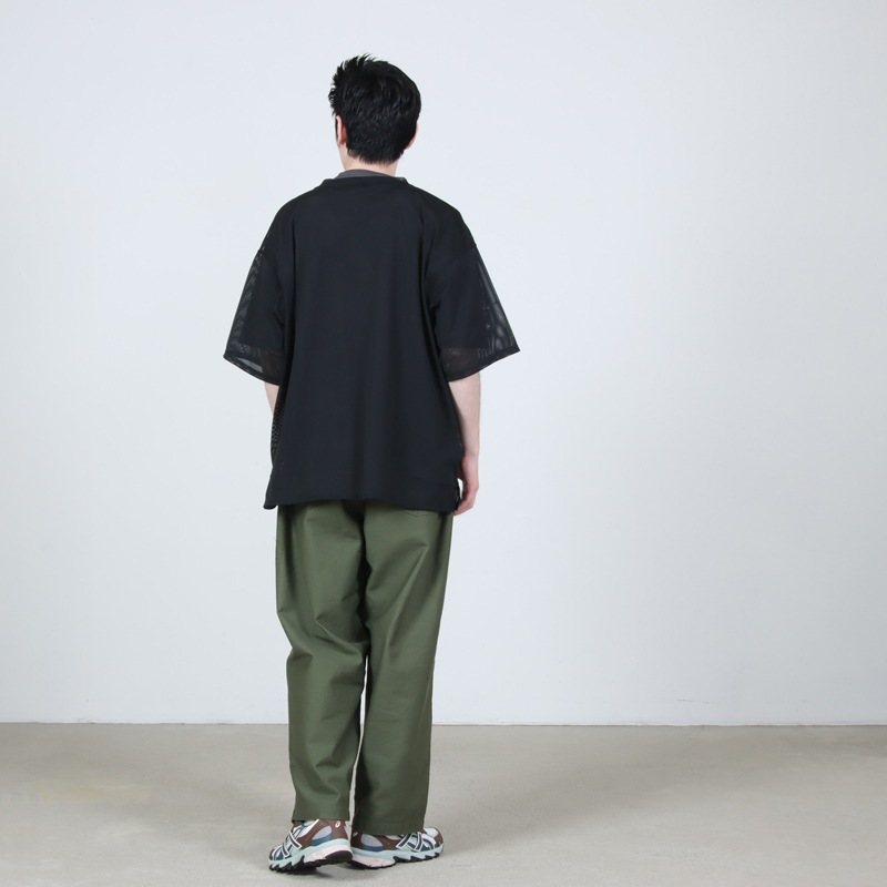 South2 West8(�������ġ��������ȥ�����) S/S Crew Neck Shirt - Knit Mesh