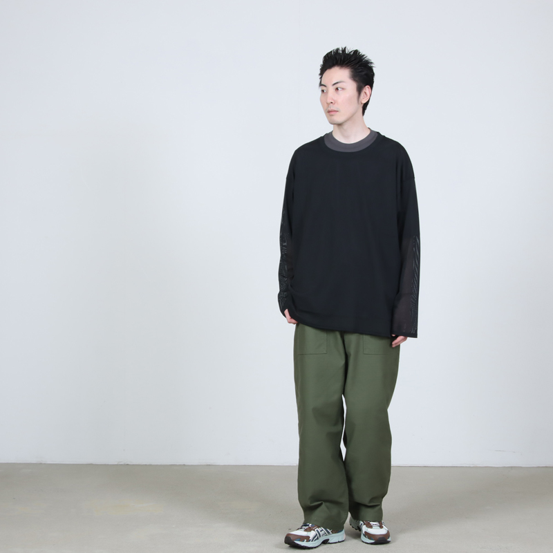 South2 West8 (サウスツーウエストエイト) L/S Crew Neck Shirt - Knit