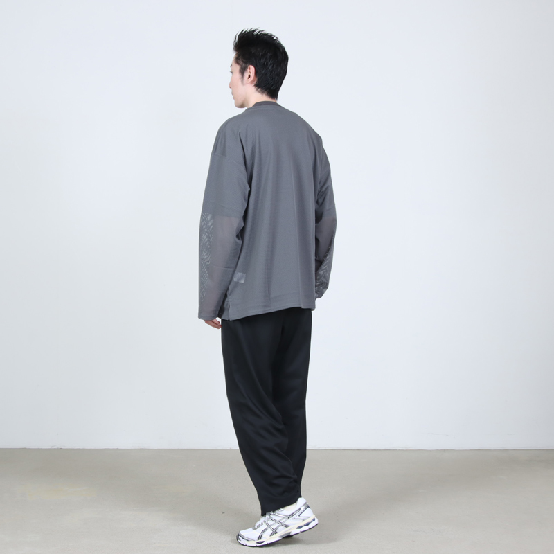 South2 West8(�������ġ��������ȥ�����) L/S Crew Neck Shirt - Knit Mesh