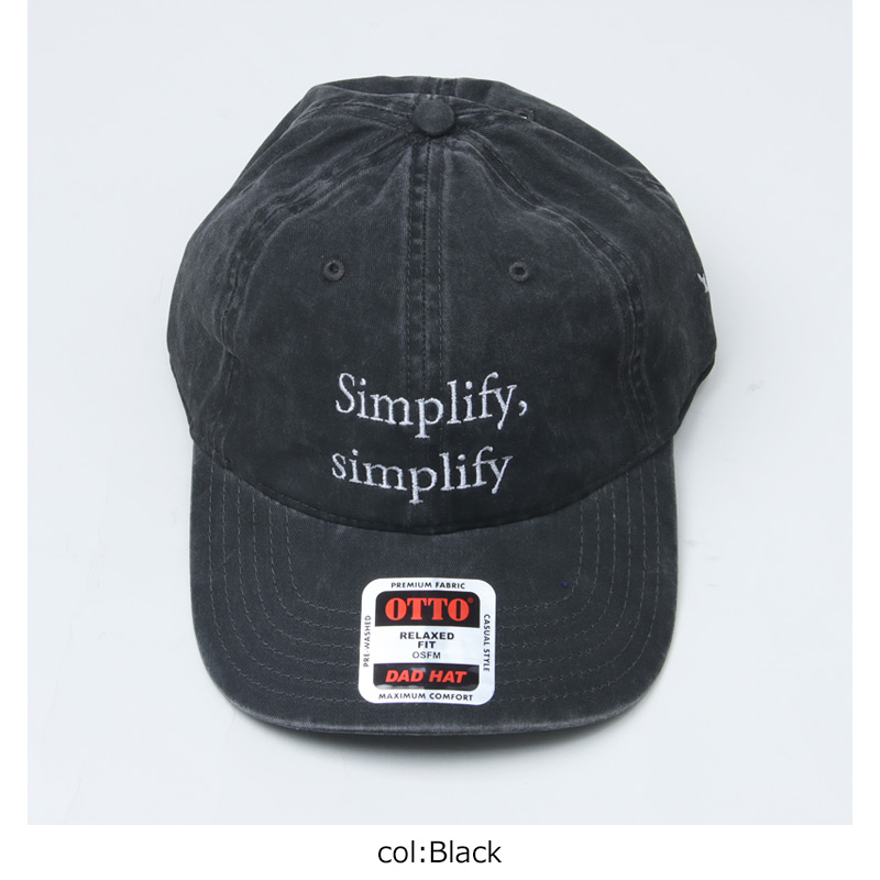 South2 West8(�������ġ��������ȥ�����) Strap Back Cap - Simplify simplify