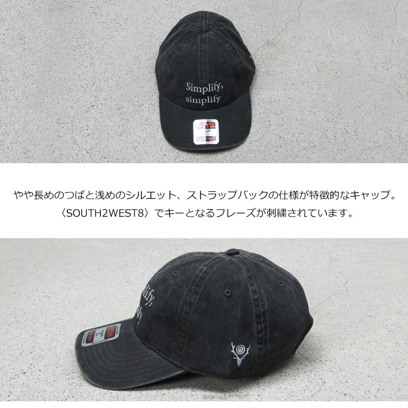 South2 West8(�������ġ��������ȥ�����) Strap Back Cap - Simplify simplify