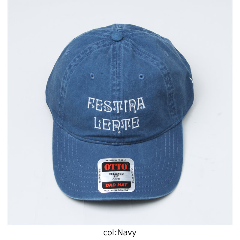 South2 West8(�������ġ��������ȥ�����) Strap Back Cap - FESTINA LENTE