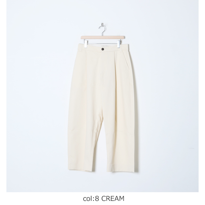 STUDIO NICHOLSON(˥륽) SORTE PEACHED COTTON TWILL