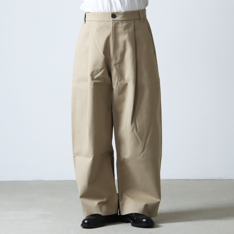 STUDIO NICHOLSON (スタジオニコルソン) SORTE PEACHED COTTON TWILL