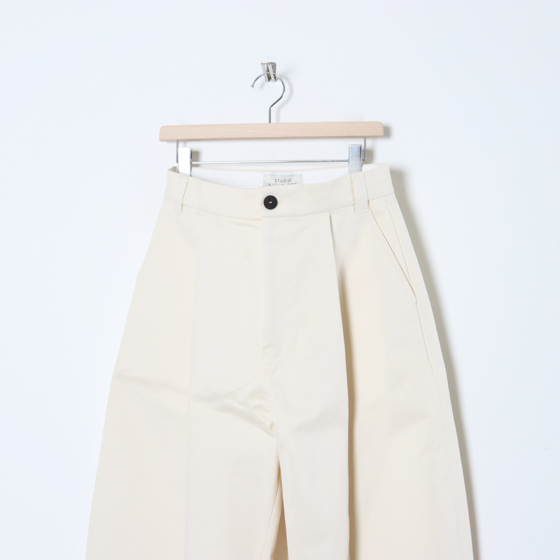 STUDIO NICHOLSON(˥륽) SORTE PEACHED COTTON TWILL