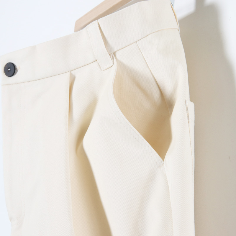 STUDIO NICHOLSON(˥륽) SORTE PEACHED COTTON TWILL