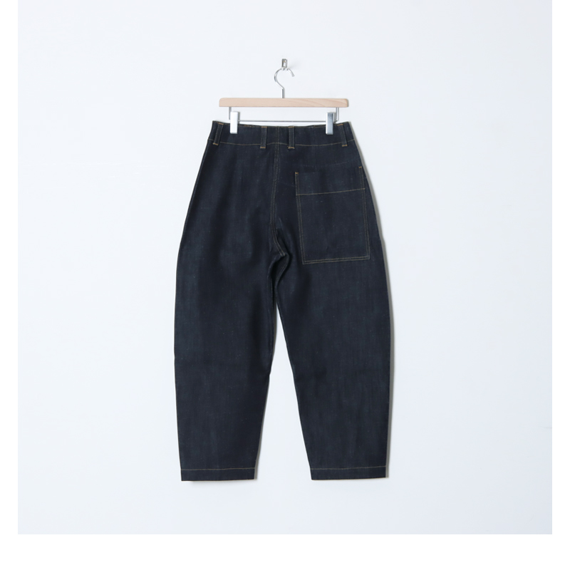 STUDIO NICHOLSON(˥륽) FORTH DENIM ROUND LEG PANT