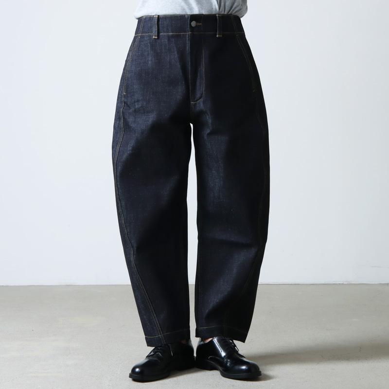 【STUDIO NICHOLSON】ROUND LEG PANTdigwel