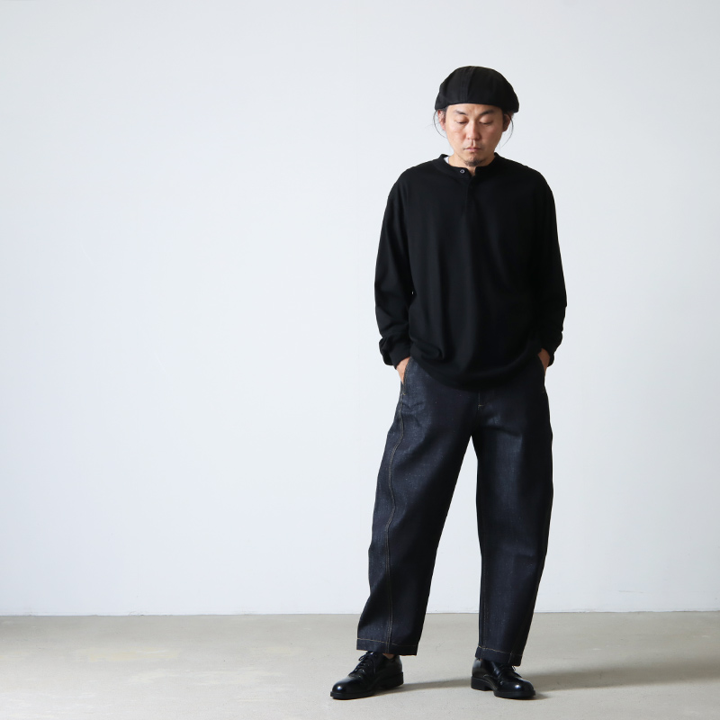 【STUDIO NICHOLSON】ROUND LEG PANTdigwel