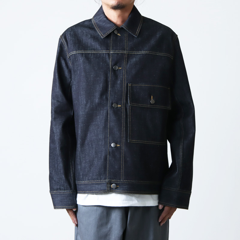 スタジオニコルソン　LAZAR WASHED DENIM JACKET 超美品