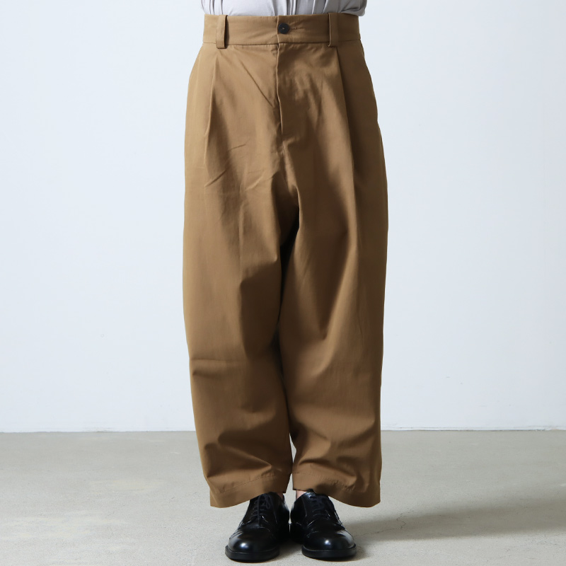 STUDIO NICHOLSON(˥륽) SAL COTTON MIX TWILL